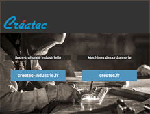 Tablet Screenshot of createc.fr